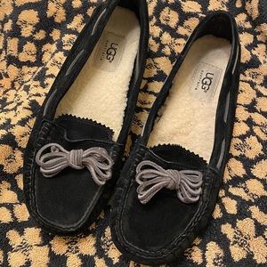 Black Ugg Moccasins